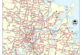 suburb map of brisbane