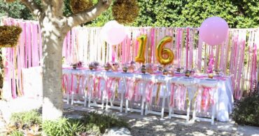 sweet 16 party ideas at home