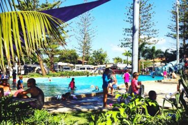 tallebudgera creek tourist park palm beach qld