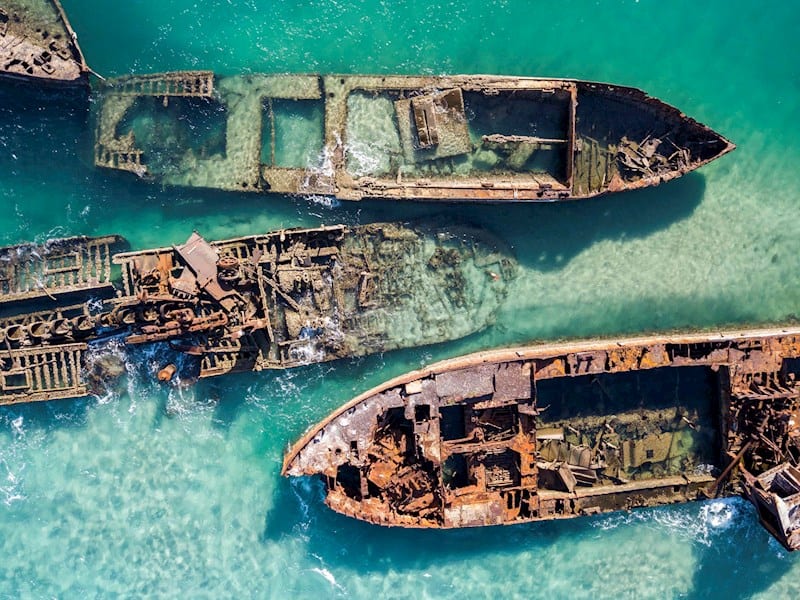 tangalooma shipwrecks