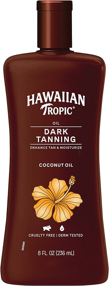 tanning oil