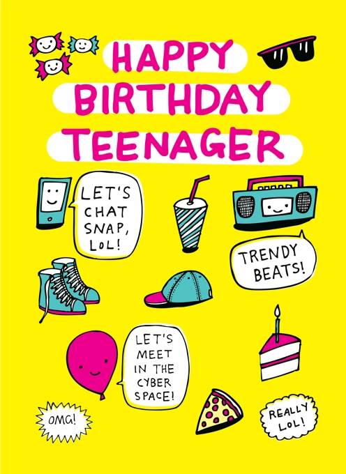 teenager birthdays