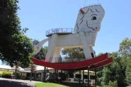 the big rocking horse