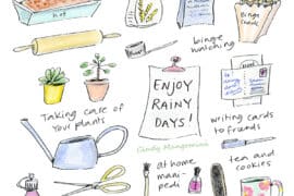 things to do at home on a rainy day