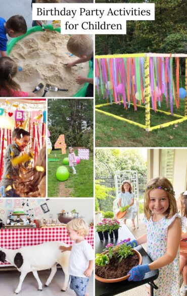 things to do in a birthday party