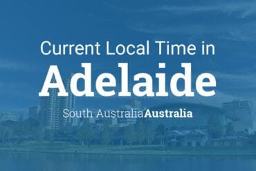 time in adelaide right now