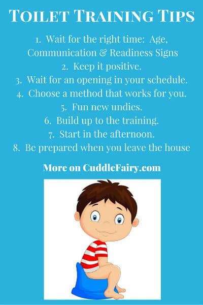 tips for toilet training