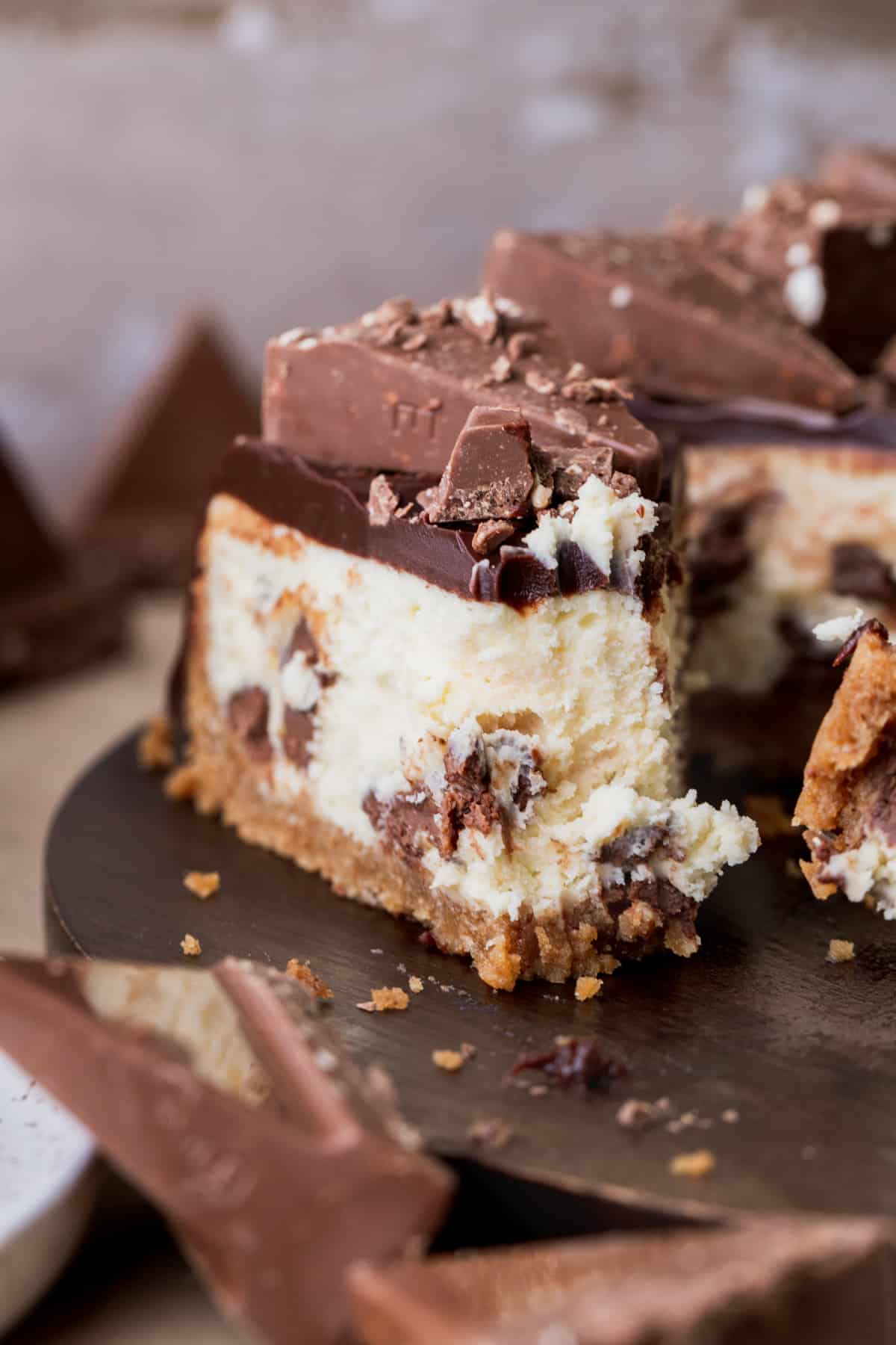 toblerone cheesecake