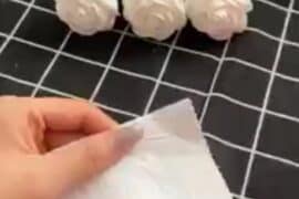 toilet paper flowers