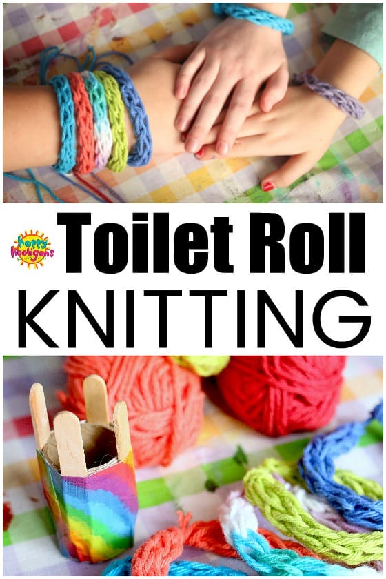 Get Crafty with Toilet Paper Knitting Fun and Easy DIY Project