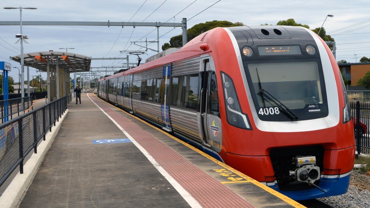 trains to adelaide