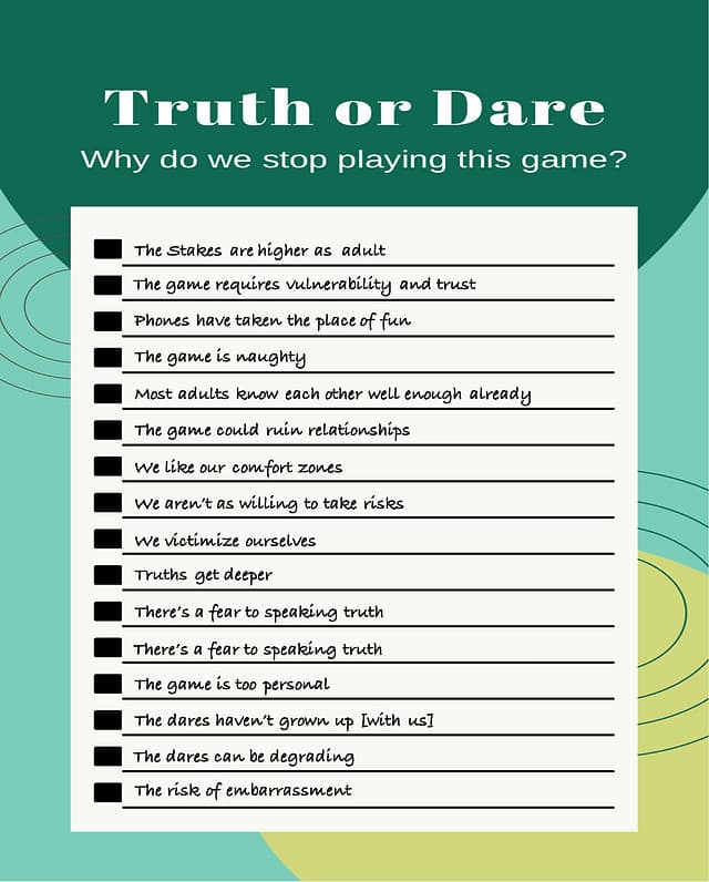 truth and dare game questions