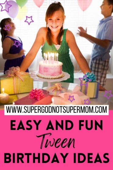 tweens birthday party ideas