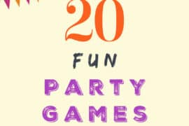 tweens party games