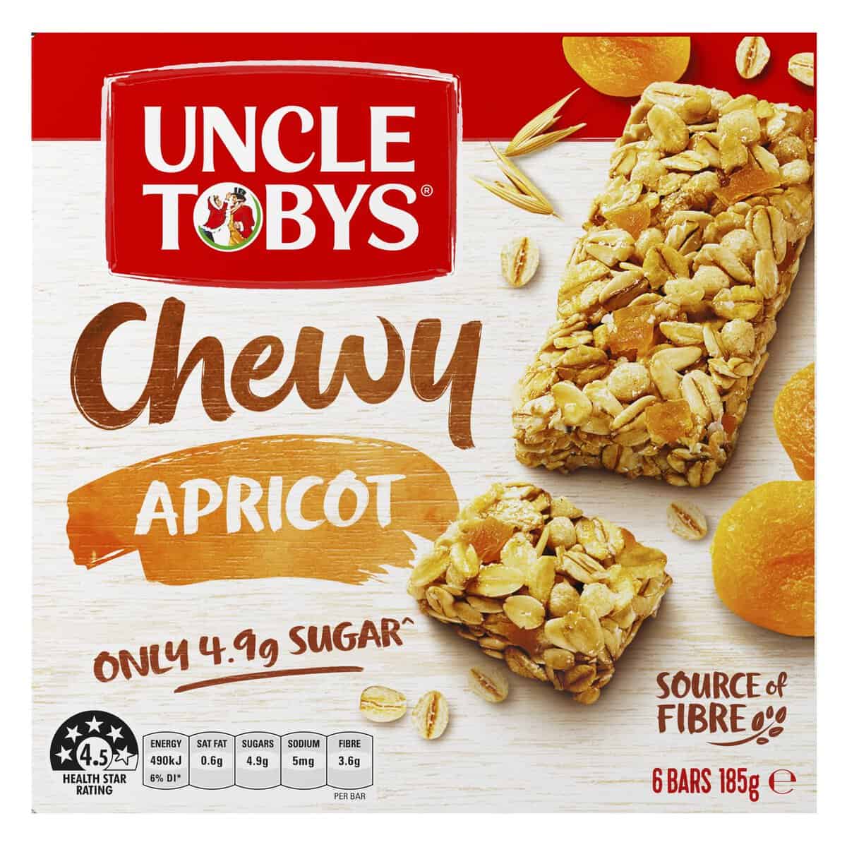 uncle toby muesli bars