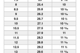 us shoe size to aus