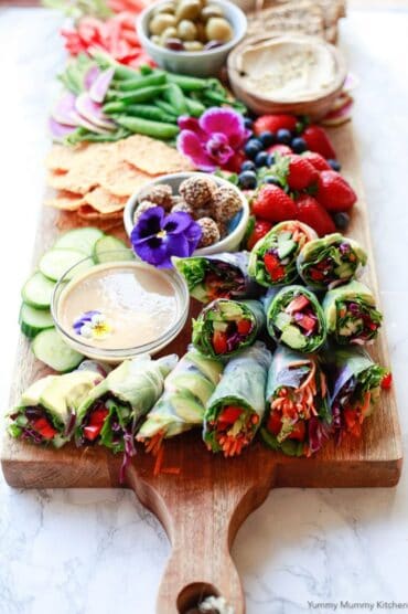 vegetarian party food ideas