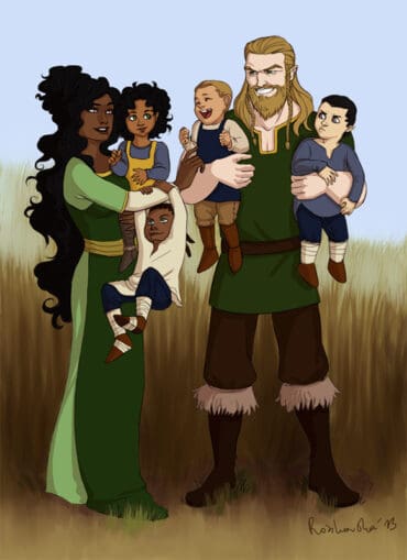 viking families