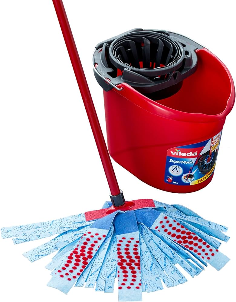 vileda bucket and mop