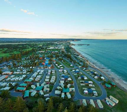 west beach caravan park sa