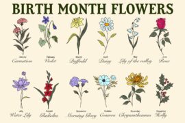 what are birth flowers