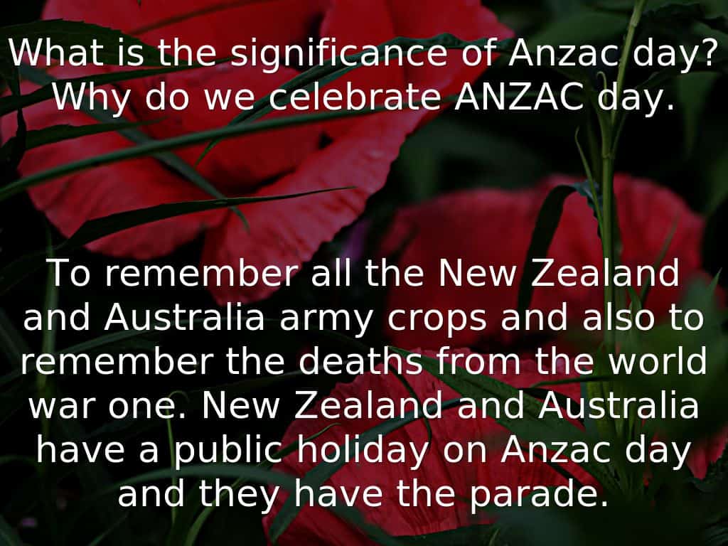 what do you do on anzac day