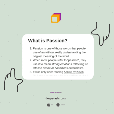 what does passionate mean