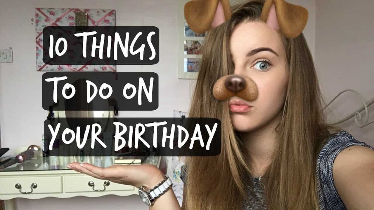 what should i do on my birthday