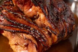 whiskey glazed ham