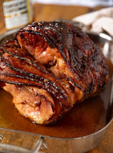 whiskey glazed ham