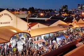 winter night markets