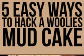 woolies mud cake hack