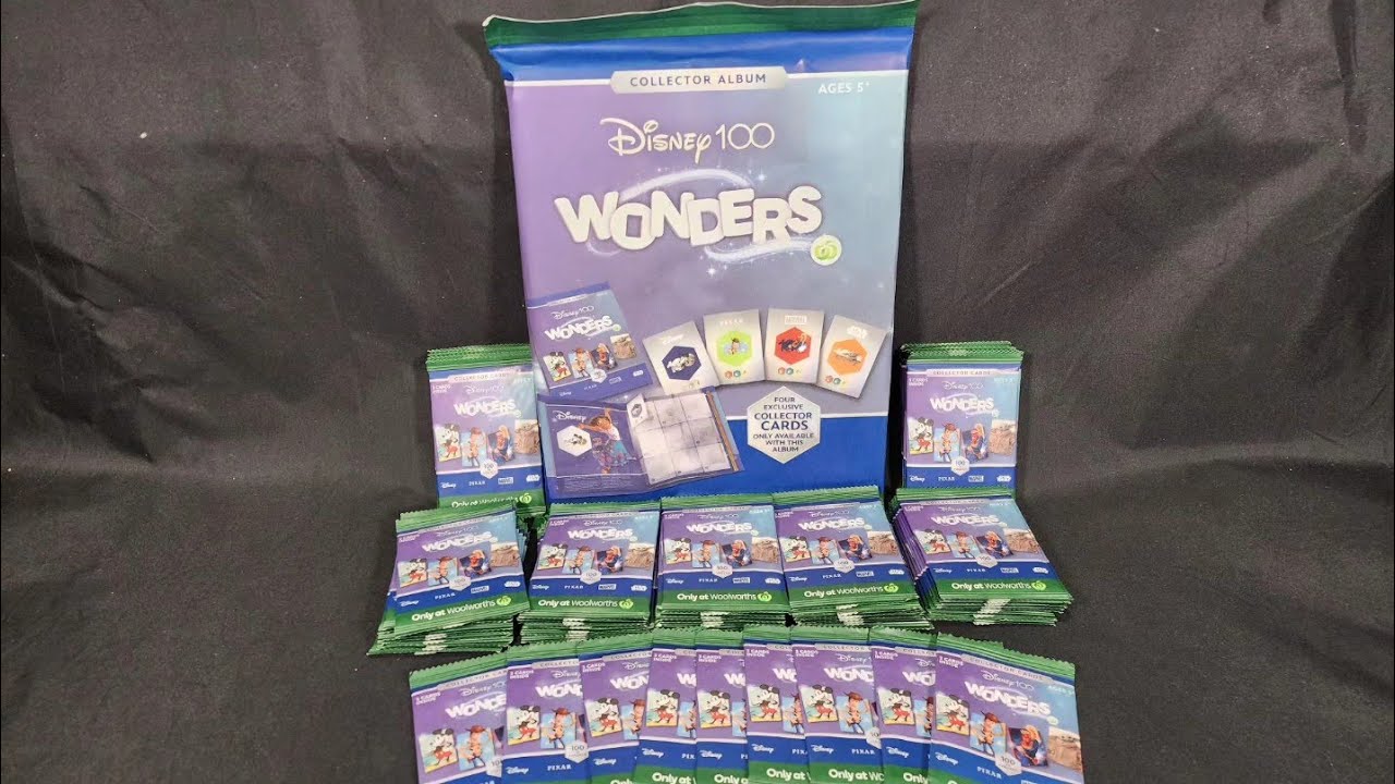 woolworths disney cards