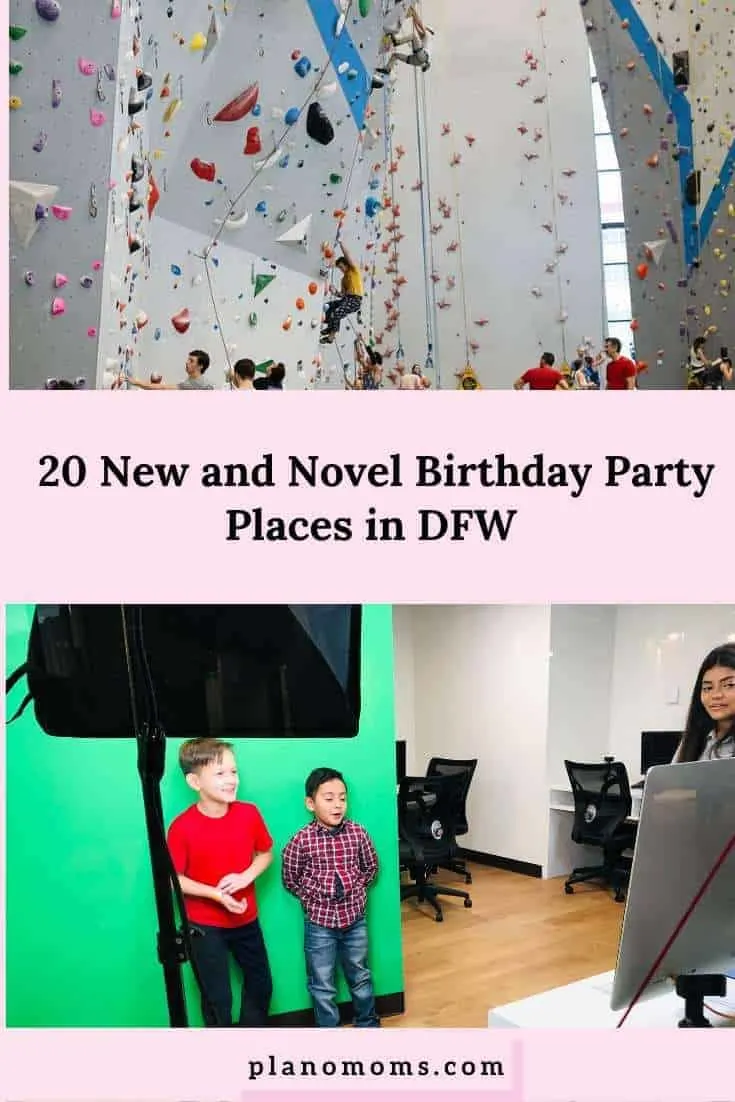 16 year old birthday party venues in Dallas Texas