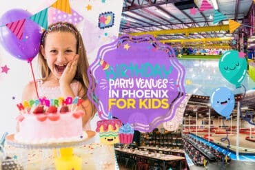 3 year old birthday party venues in Glendale Arizona