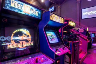 Arcades in San Mateo California