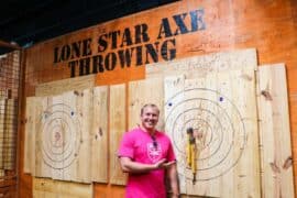 Axe Throwing in Arlington Texas