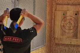 Axe Throwing in Bishan