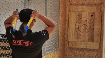 Axe Throwing in Bishan