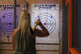 Axe Throwing in Chandler Arizona