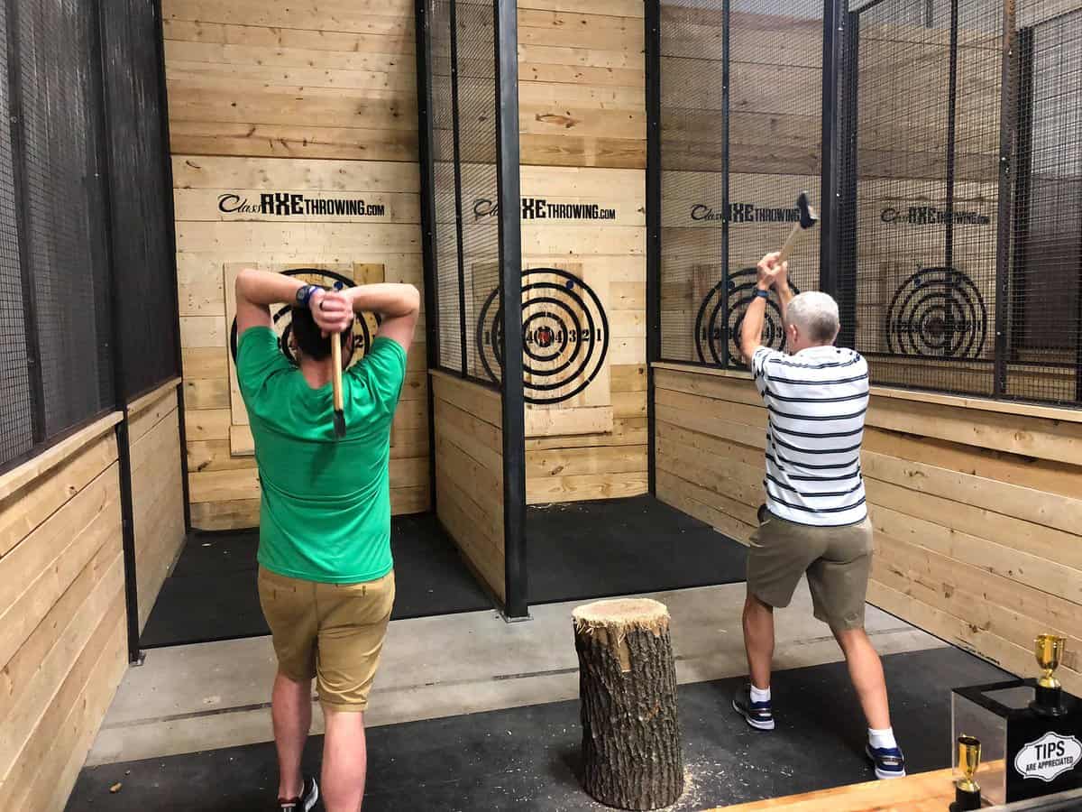 Axe Throwing in Dallas Texas