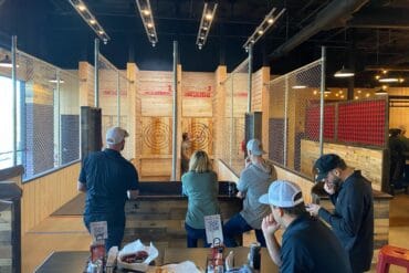 Axe Throwing in Gilbert Town Arizona