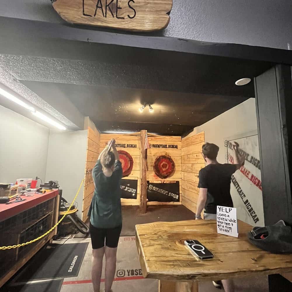 Axe Throwing in Hemet California