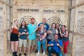 Axe Throwing in Houston Texas