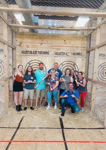 Axe Throwing in Houston Texas