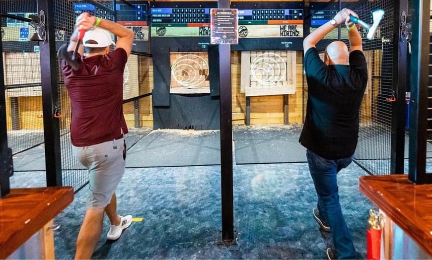 Axe Throwing in Pleasanton California