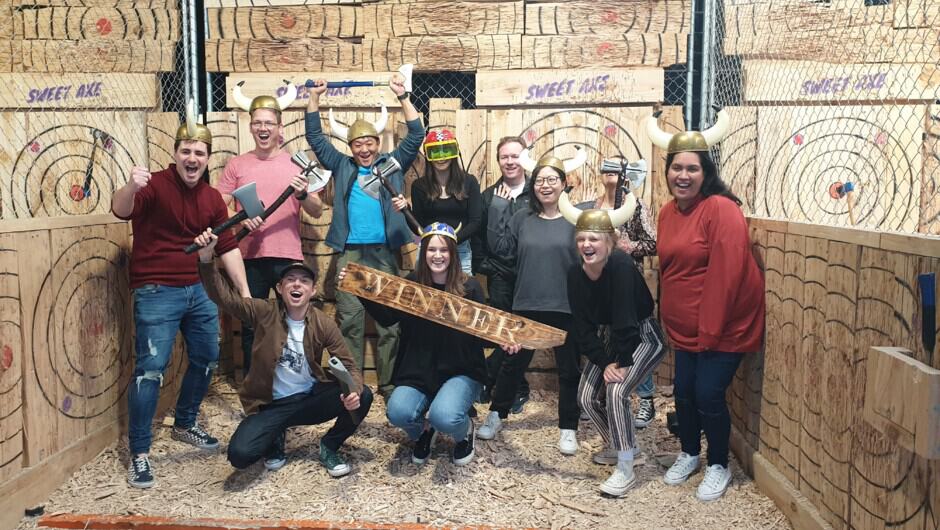 Axe Throwing in Queenstown Singapore