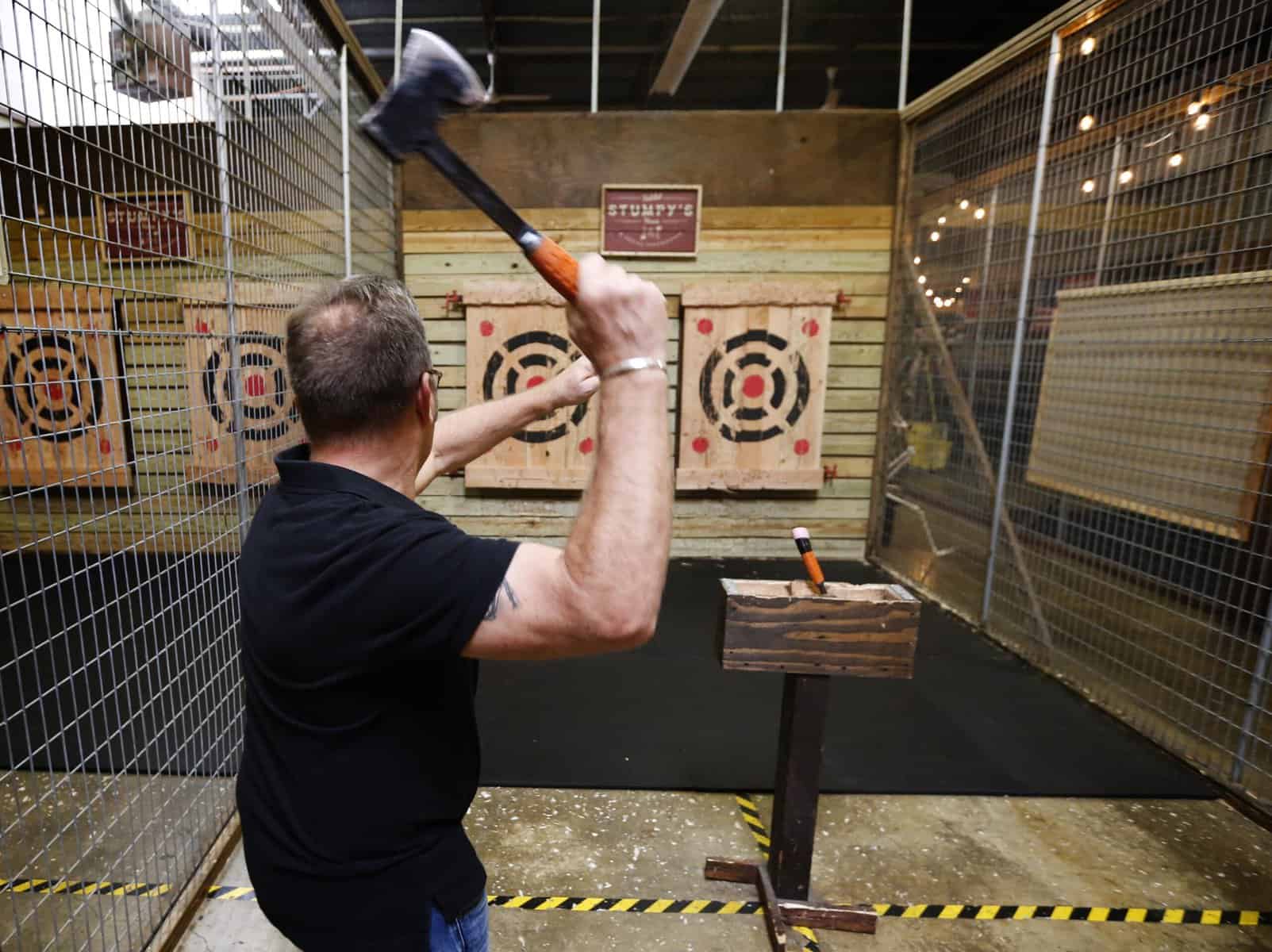 Axe Throwing in San Angelo Texas