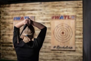 Axe Throwing in Santa Ana California