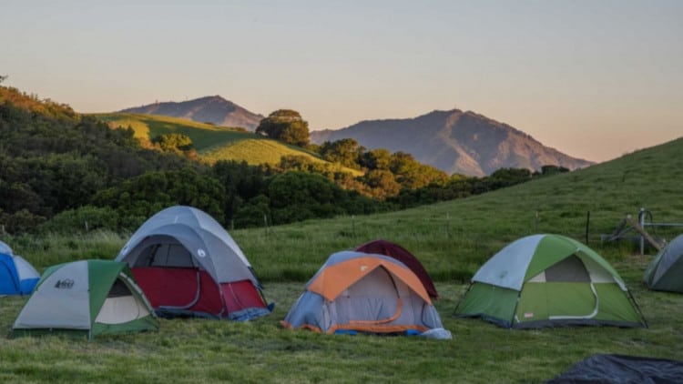 Camping Spots in Concord California